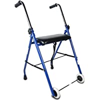 Mobiclinic- Modelo Emérita- Andador para ancianos- adultos- mayores o minusválidos- de Acero- Ligero- Resistente…